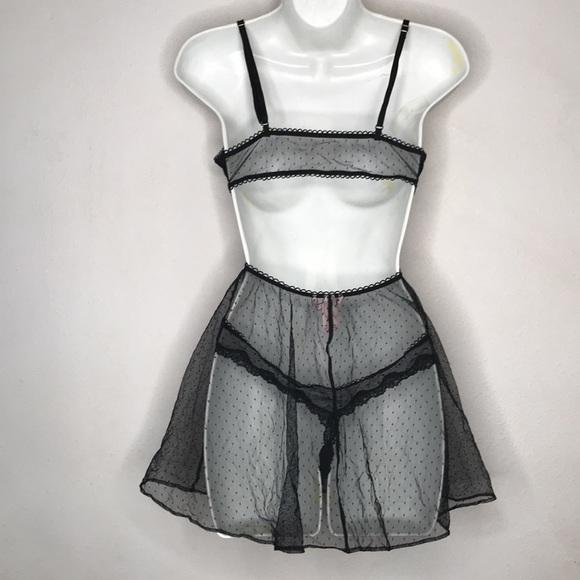 Sheer Babydoll - Picture 3 of 10